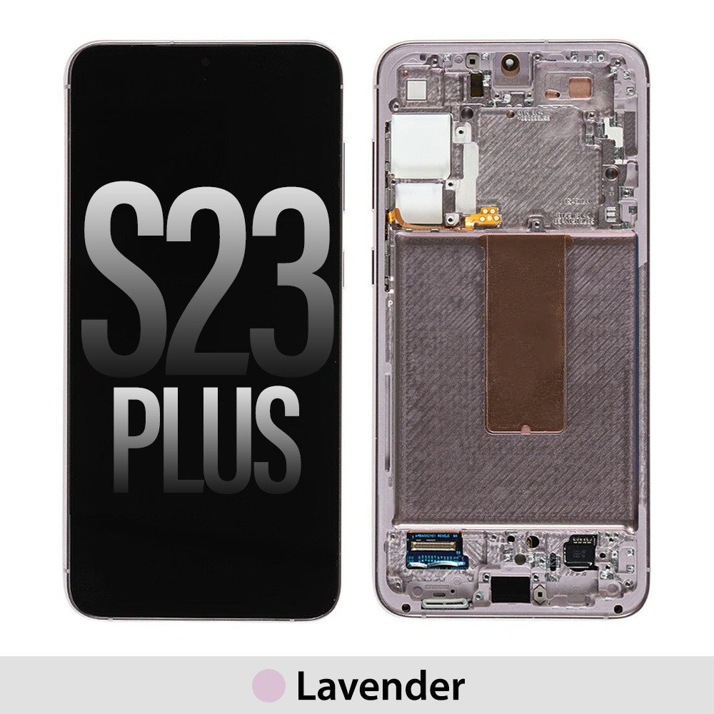 Yellow-Samsung Galaxy S23 Plus S916B OLED Screen Replacement-Lavender Yellow-Samsung Galaxy S23 Plus S916B OLED Screen Replacement-Lavender
